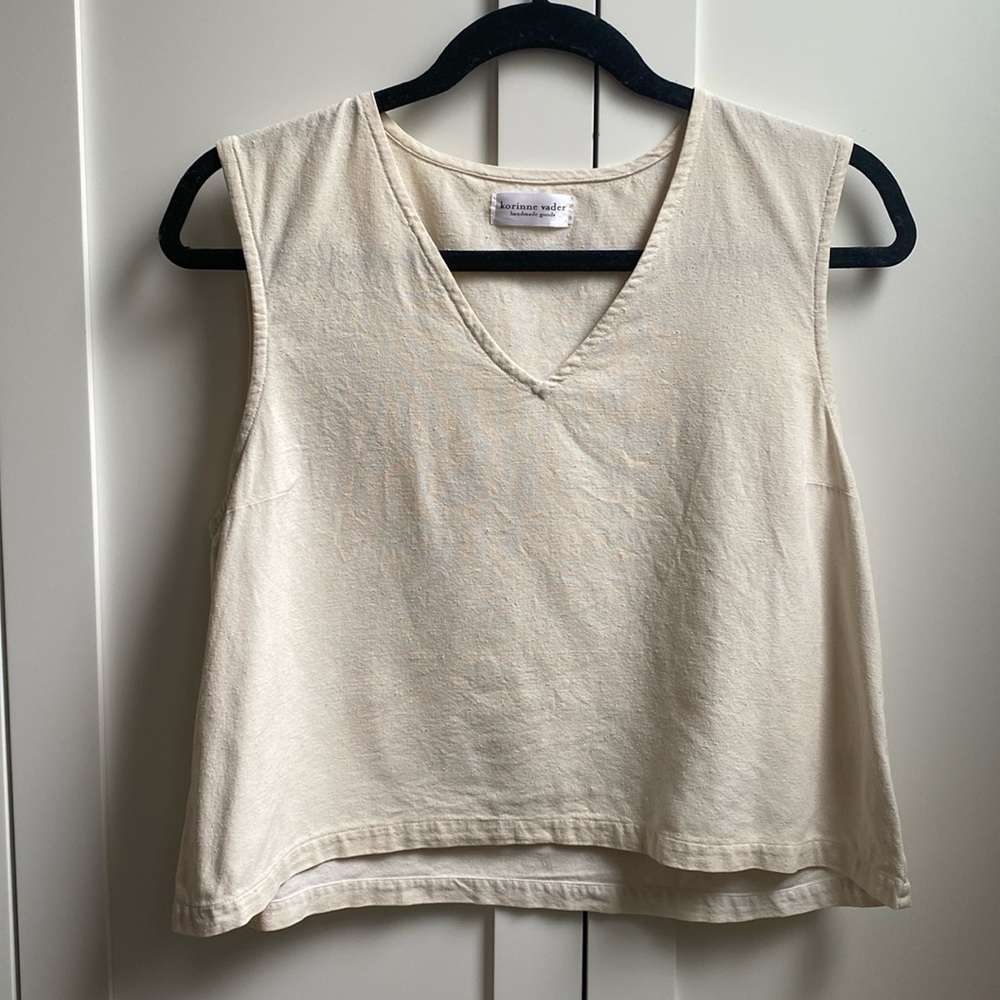 Korinne Vader silk tank